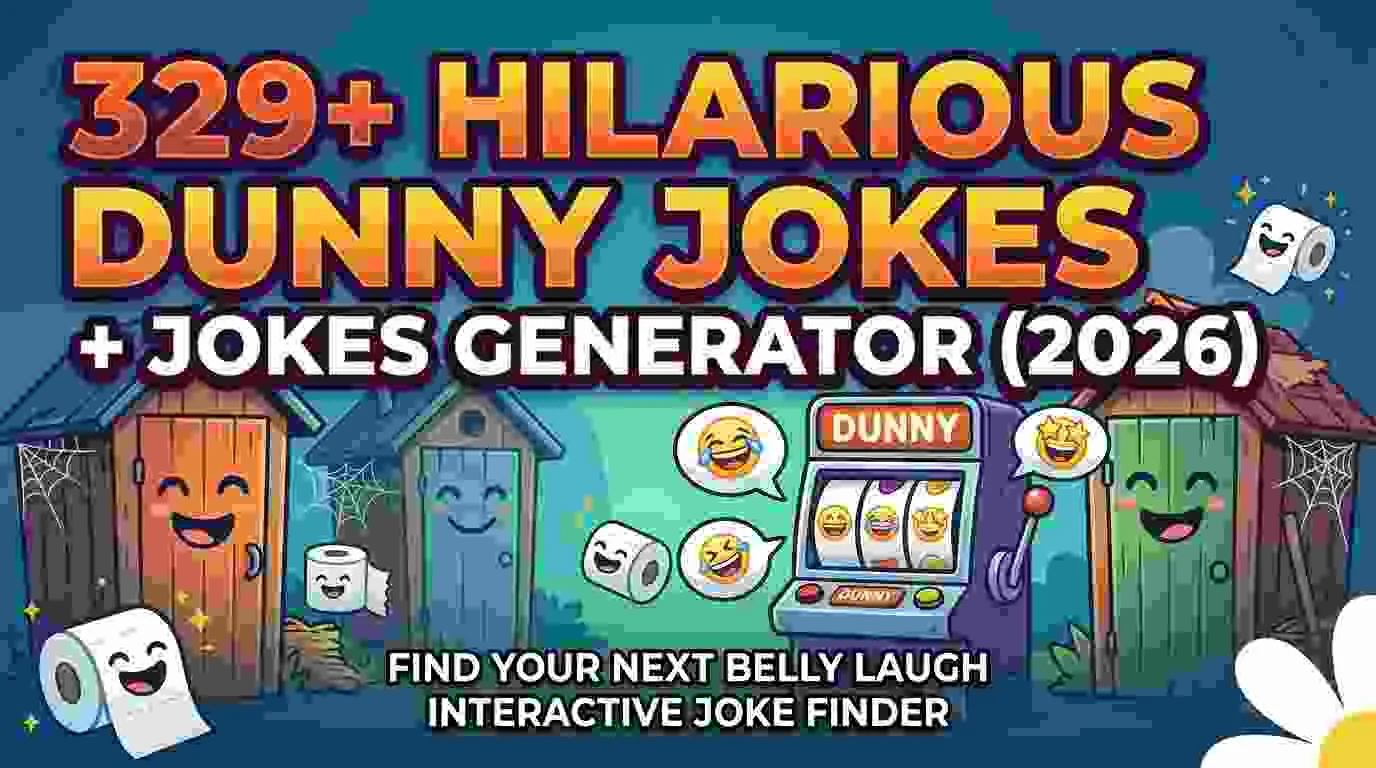 Hilarious Dunny Jokes + Jokes Generator