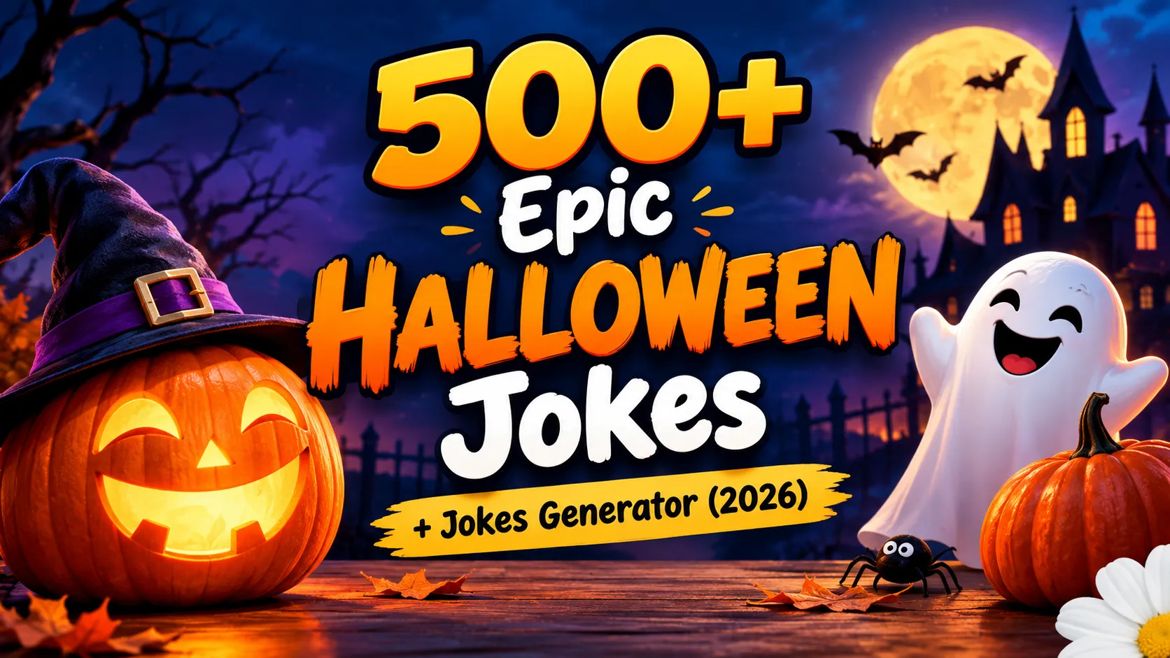 Epic Halloween Jokes + Jokes Generator