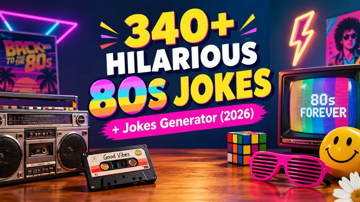 Hilarious 80S Jokes + Jokes Generator