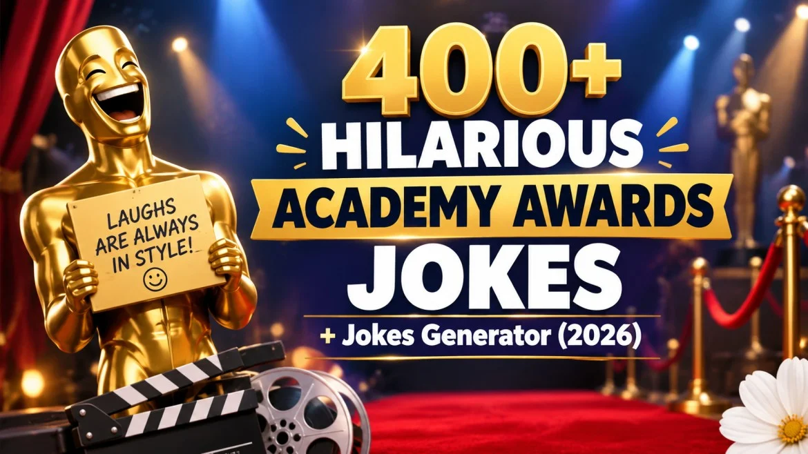 Hilarious Academy Awards Jokes + Jokes Generator