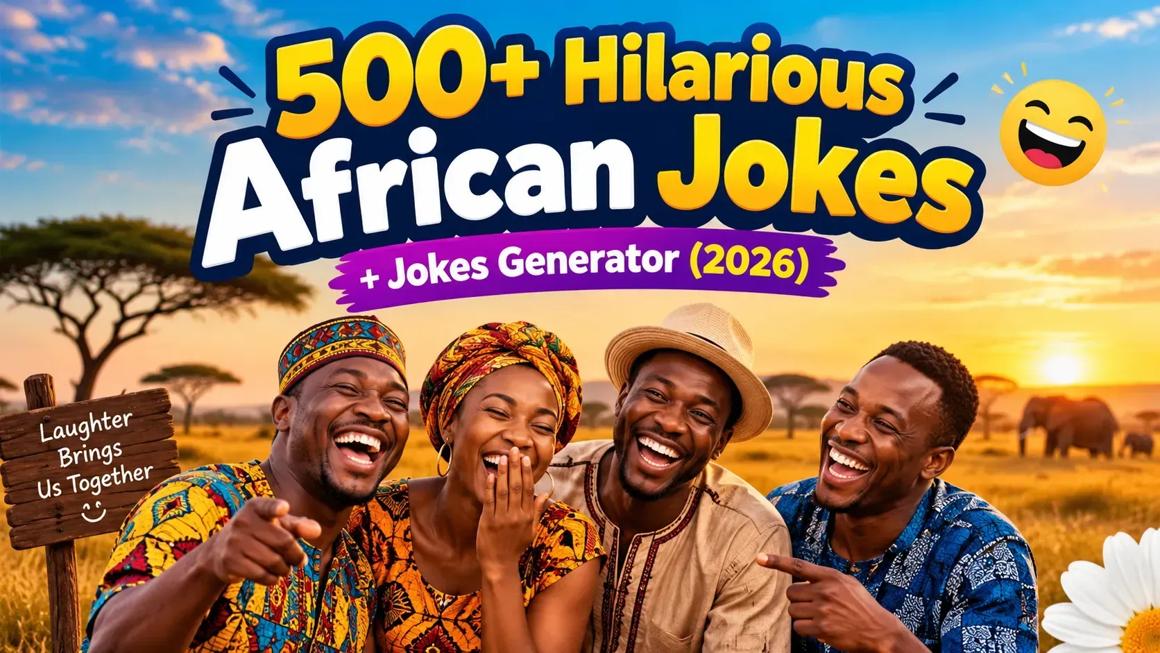 Hilarious African Jokes + Jokes Generator