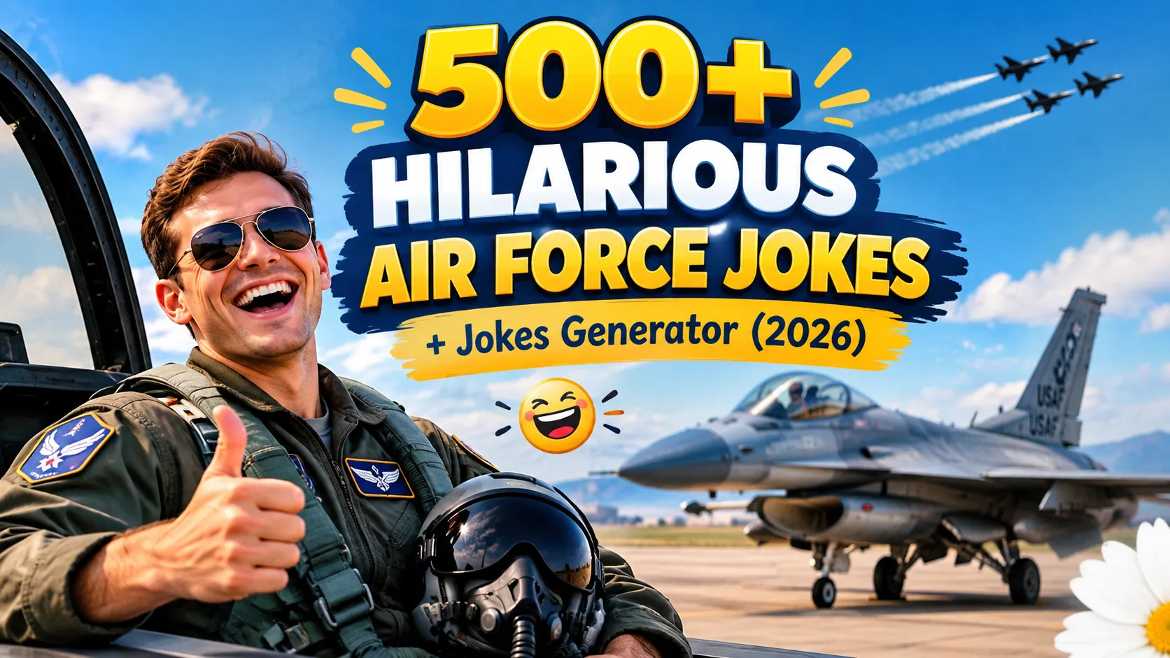 Hilarious Air Force Jokes + Jokes Generator