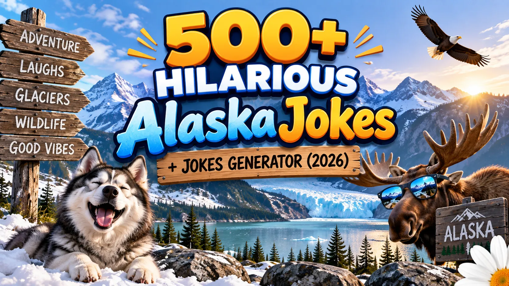 Hilarious Alaska Jokes + Jokes Generator