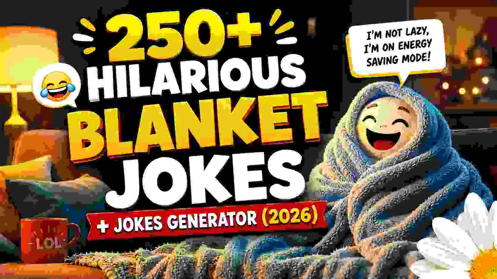 Hilarious Blanket Jokes Jokes Generator