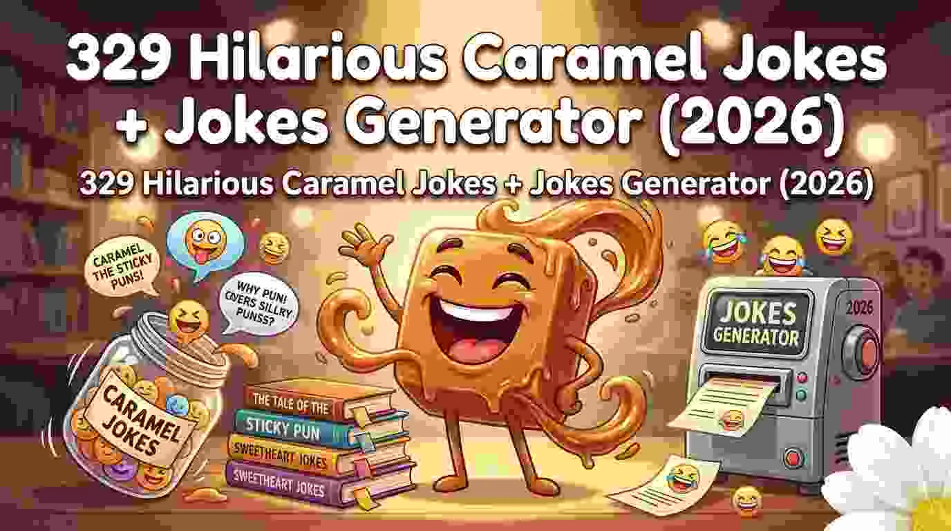 Hilarious Caramel Jokes Jokes Generator