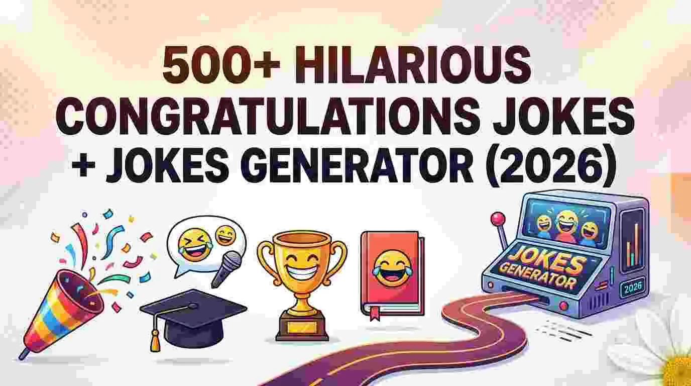 Hilarious Congratulations Jokes Jokes Generator