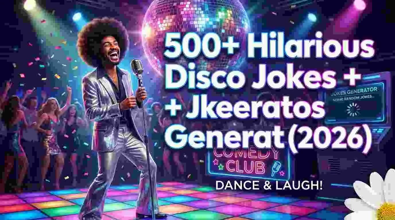 Hilarious Disco Jokes Jokes Generator