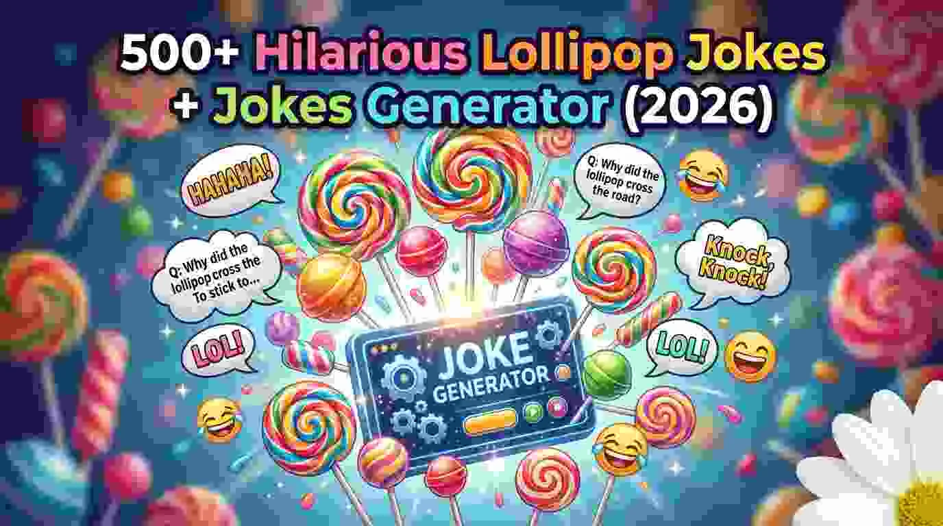 Hilarious Lollipop Jokes Jokes Generator