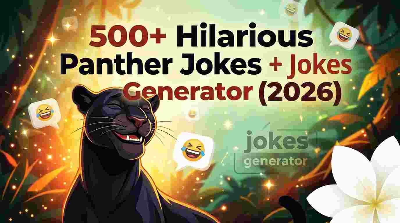 Hilarious Panther Jokes Jokes Generator