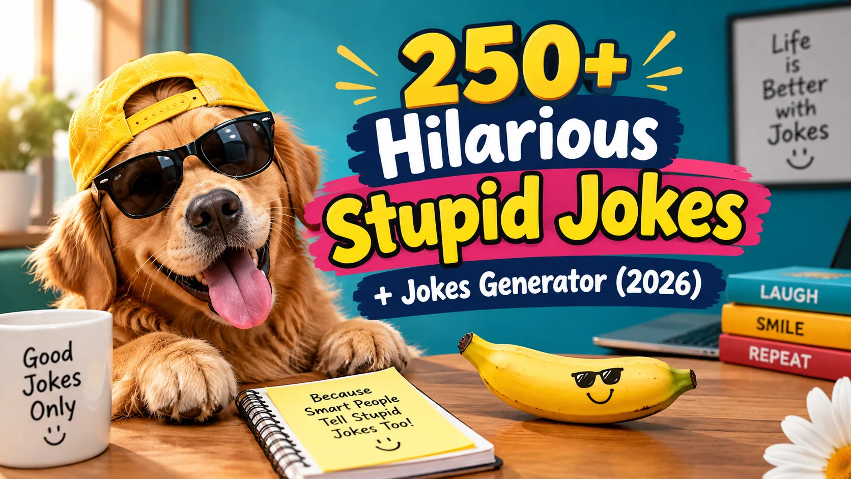 Hilarious Stupid Jokes + Jokes Generator